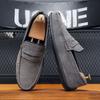 Suede Men Casual Shoes Winter Plush Warm Slip-on Mens Driving Shoes Luxury  Comfort Men Loafers Mens Lazy Shoes Moccasins