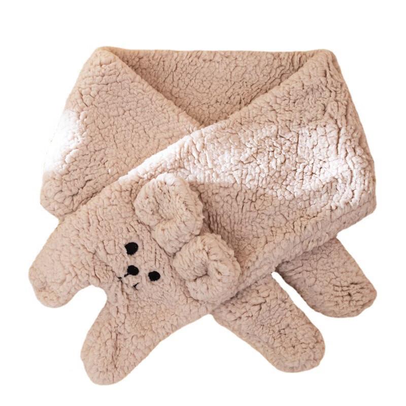 Double-Sided Lamb Wool Scarf
