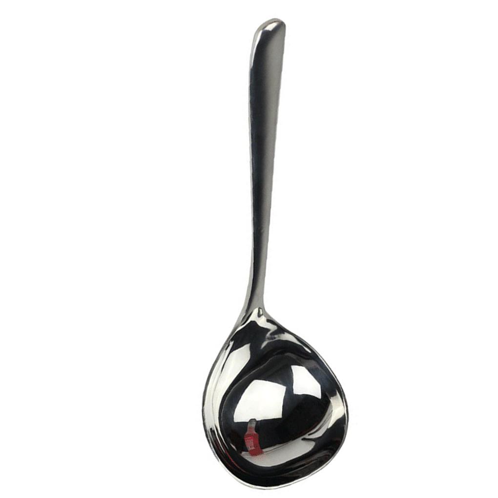 Stainless Serving Spoon Mirror Finish Large Soup Scoop Buffet Banquet Party Dinner Tableware