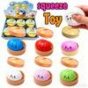 Squishy de Dumpling Pão Cozido Simulador Squishy Bola Anti-Stress Comida Colorida Squishy Brinquedo Sensorial Fidget Bolas Anti-Estresse para Apertar