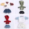 OB11 Doll Clothes Cute Cat Coats Hoodies Sweatshirts Shorts Shoes for Obitsu11, Molly, GSC Body, YMY, 1/12bjd Doll Accessories