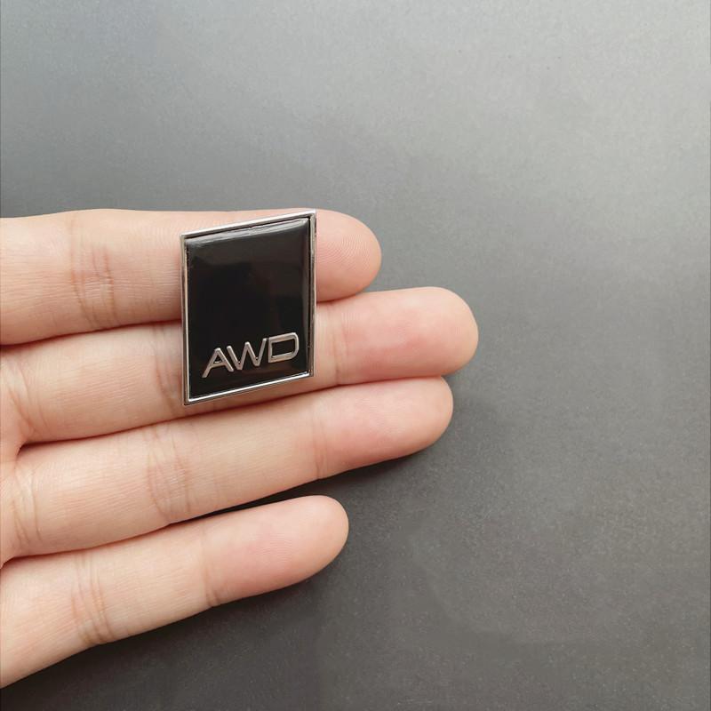 1 ks 3D kovový znak Švédské vlajky s korunou AWD Zadní emblém na kufr Nálepka pro V40 V60 C30 S60 S80 S90 XC90 XC60 XC40