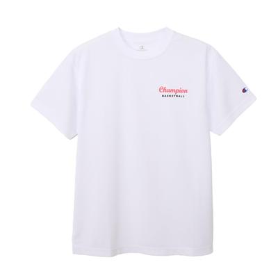 Champion Krátký rukáv Crew Quick Vysoce antibakteriální a zápach Guma Krátký rukáv Bílé tričko, Krk, Sušení, Prodyšné, Odolné, Potisk, Tričko,