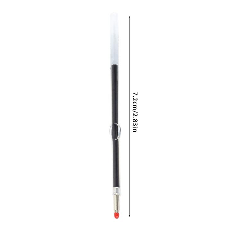 100Pieces Replaceable Beadable Pen Refills Beadable Ballpoint Pen Refills Black/Blue Inks 1.0mm Tip Write Smoothly