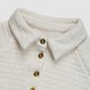Women's Loose Textured Lapel Top: Autumn/Winter Casual Pullover Hoodie