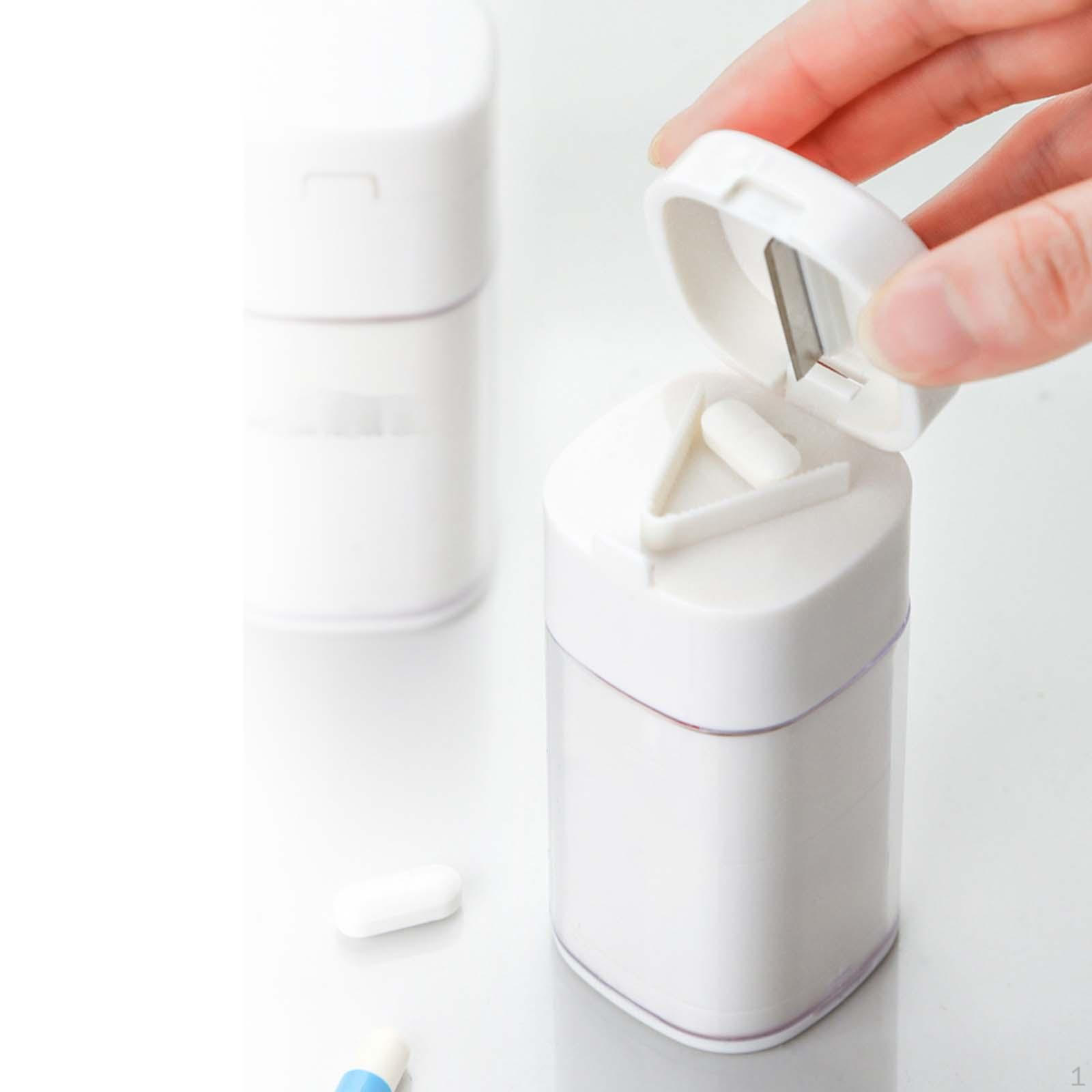 

Pill Crusher Cutter Grinder Stainless steel Organizer for tablet