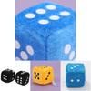 Plush Dice Party Pendant Soft Fluffy Car Decoration