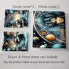Celestial woman illustration. Bedding Duvet cover sets Duvet covers Pillowcases gifts (1 * Duvet Cover 2 * Pillowcases, without duvet insert)