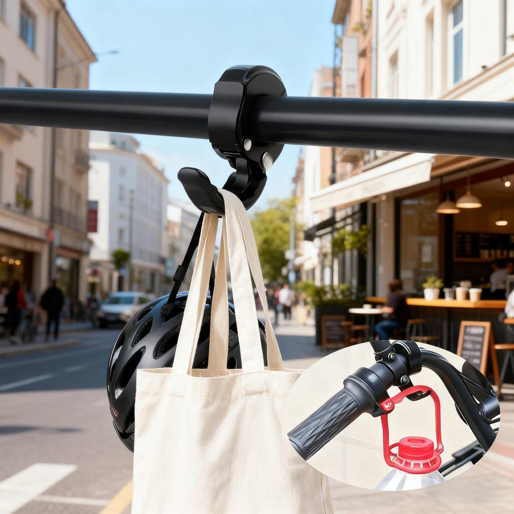 Multi-Functional Bicycle Universal Hook, Universal Front-Mounted Hook for Electric Vehicles, Convenient Hook