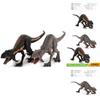 Dinosaur Model Tpr Replica Static Desk Display For Collectors And Kids