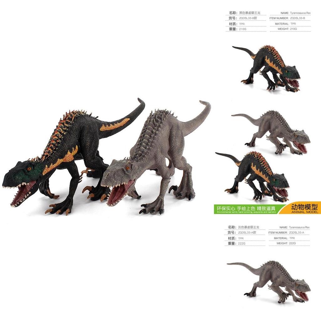 Dinosaur Model Tpr Replica Static Desk Display For Collectors And Kids
