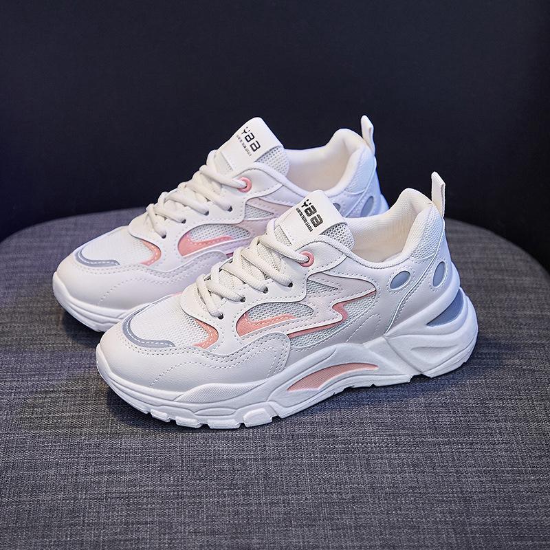 

Mesh breathable new thin mesh shoes in summer 22 years, comfortable and wear-resistant casual summer shoes 40 рожевий