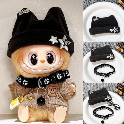 Dla 17cm Lalki Labubu Ubrania Modne Ubrania Bluzy Ubrania Lalek Kolor Dopasowanie Bluzy Akcesoria Lalek Słodkie Dekoracje Małe Ubranka