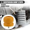 Motoforti Auto Gummi Vorder- und Hinterradaufhängung Anschlagpuffer Nr. 1349805/1923654 Gelb (2 Stück)