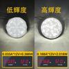 LED Reflector 12V Reflector Round Trailer Side Marker Rear Marker