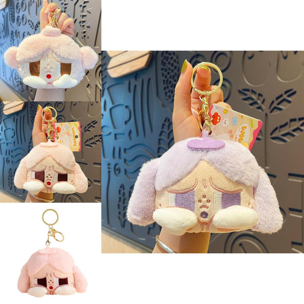 Cute Plush Cartoon Keychain Adorable Couple Backpack Accessories For Girls