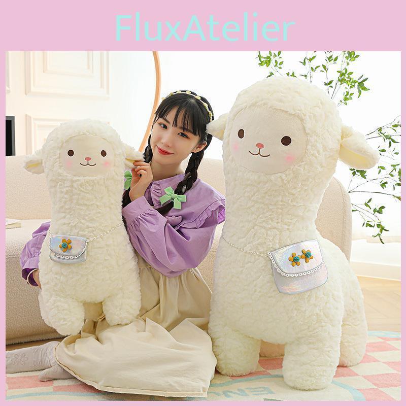 Adorable Alpaca Plush Toy Soft Stuffed Animal Cuddly Doll For Girls And Kids Gifts