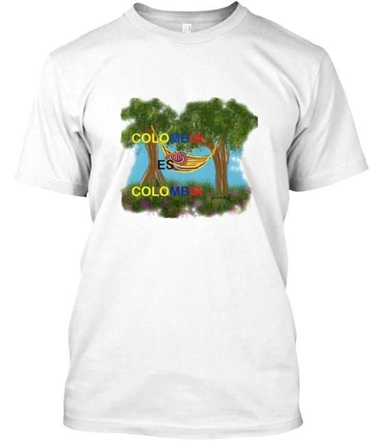 Colombia Es T shirt Made in the USA Size S to 5XL S