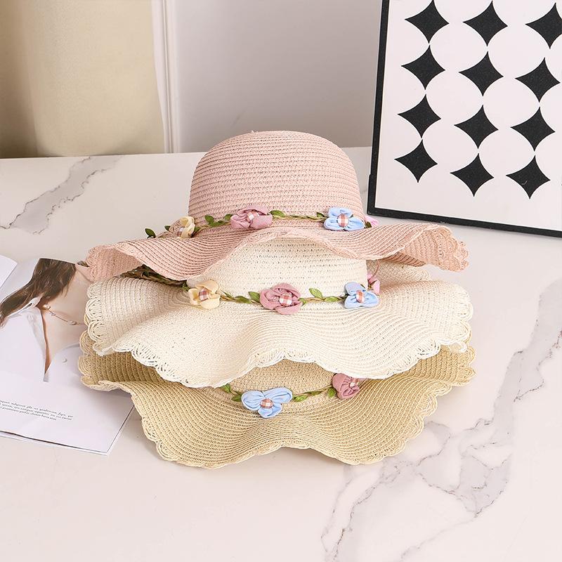 Summer Women's Straw Hat Summer Straw Hat Women's Sunshade and Sun Protection Hat