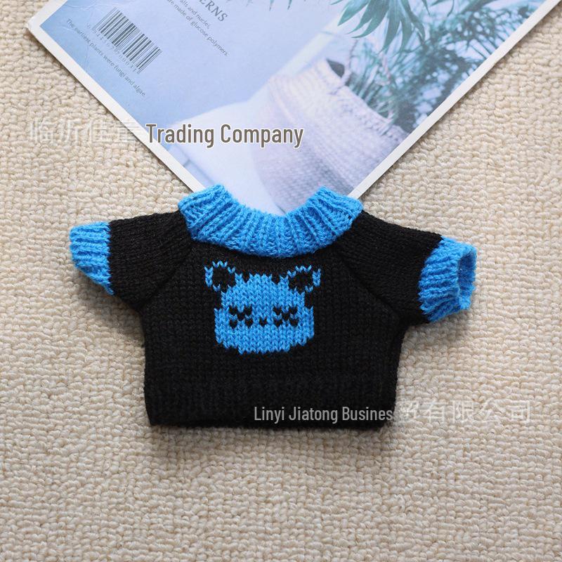 20cm Cotton Doll Accessories: Plush Dog Sweater, Scarf, Hat Set