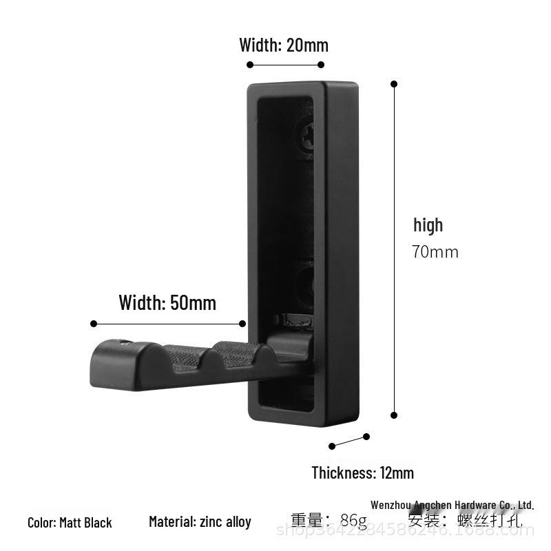 

Modern Metal Wall Hook for Clothes, Coats & Hats - Concealed Design for Entrance & Hallway
