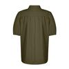 Women's Fashion Summer Button-Down Shirt Short Sleeve V Neck Cotton Formal Casual Women's Top Shirt