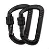 Backing Carabiner Clip Keychain Heavy Duty Supplies Versatile Hardware D Lock for Sports Outdoors