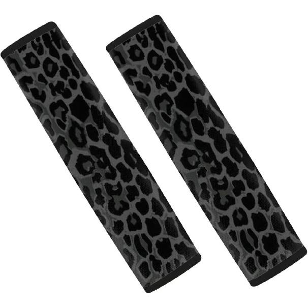 2-Pack Universal Leopard Print Car Seat Belt Pads Cover for A More Comfortable Driving,Cheetah Print Seat Belt Shoulder Strap Covers Harness Pad for