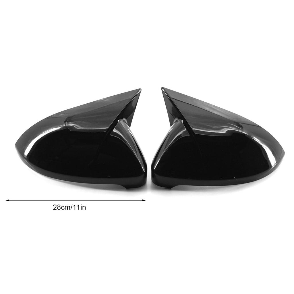 2PCS Side Mirror Cover Trim Replacement For VW 7 7.5 MK7 7.5 GTI R 14 19