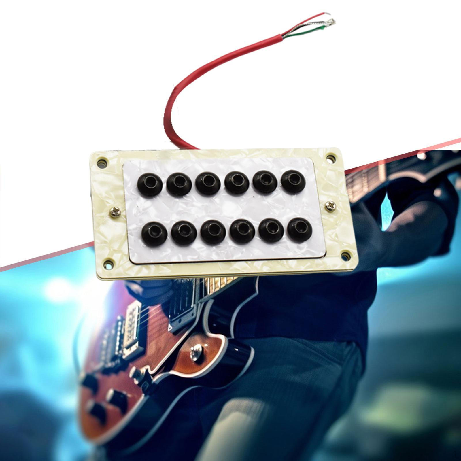 

Electric Guitar Humbucker Pickup Double Coil Professional Replacing Practical High Neck