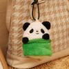 Bambusrohr Panda Puppe Puppe Münzgeldbörse Schwarz und Weiß Simulierter Plüsch Kinderspielzeug Sichuan Werbe-Souvenir-Geschenk