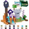 Magnetic Blocks-120 PCS 1 Inch Build Happy Castle Magnetic Tiles,Magnet Building Cube Game for Kids Age 3 4 5 6 7 8 9 10, Magnet Tile Toy for