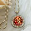 Red Berry Letter Necklace - European & American Style, Versatile Festival Jewelry