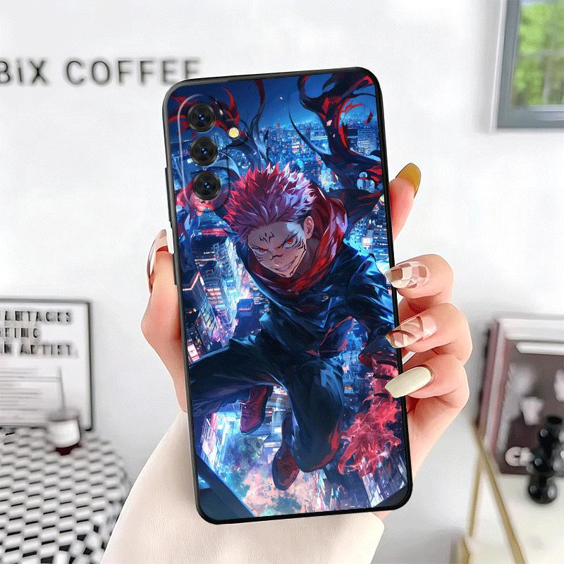 Anime Itadori Yuji JUJUSU Soft Phone Case for Samsung A17 A37 A57 A16 A26 A36 A56 A15 A25 A35 A55 A14 A24 A34 A54 A13 A23 A33 A5