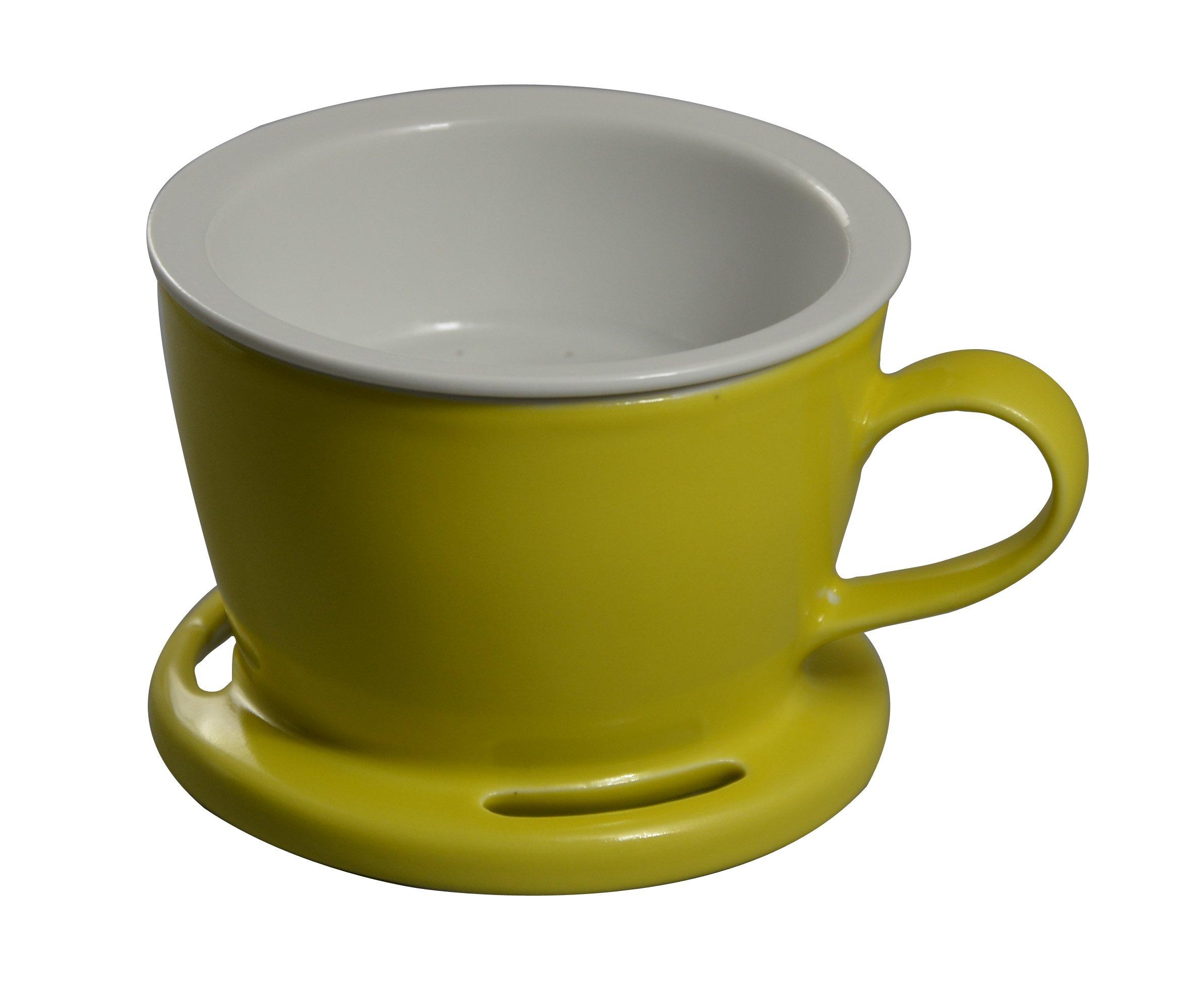 

Съемная эко-капельница Toyo Ceramics Arita Ware, желтая