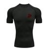 Dragon Design Men's Sports T-shirt Training Fitness Compression Workout T-Shirt Rashgard Tops Quick Dry Short Sleeve T-Shirt