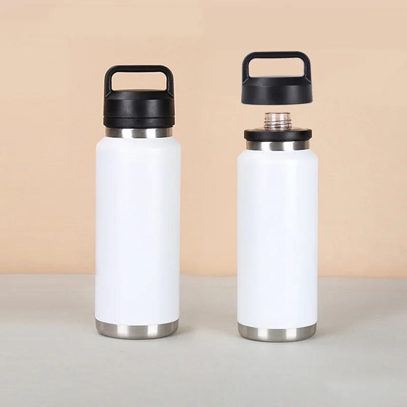 Portable Large Capacity 304 Stainless Steel Insulated Sports Water Bottle Mountain Climbing Cup Outdoor Travel Thermos Flask