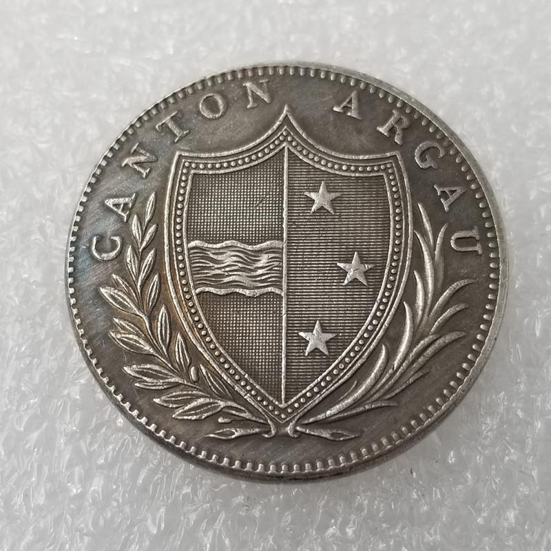 

Памятные коллекционные сувенирные серебряные монеты Швейцарии 1809 года