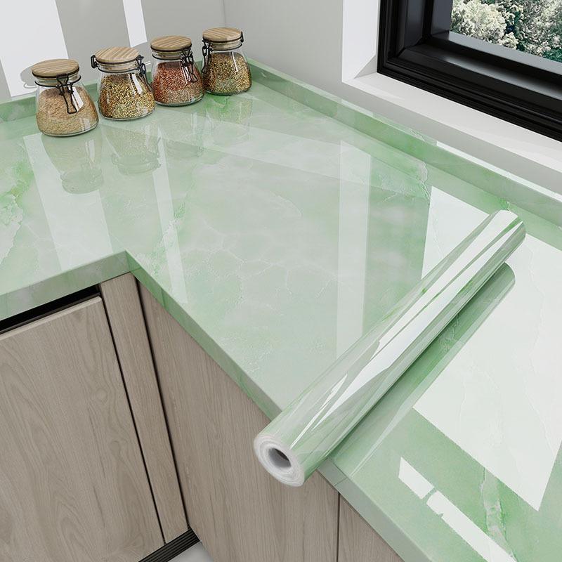 Eco-Friendly Kitchen Anti-Oil Stickers: Self-Adhesive, Waterproof, Heat-Resistant Tile and Stove Top Renovation Wallpaper.