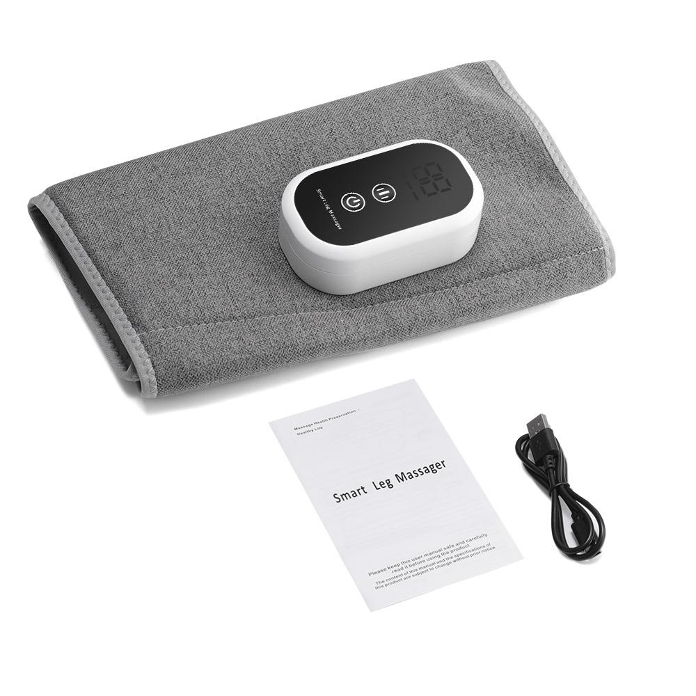 NEW Portable Leg Massage Airbag Compresstion Relax Foot Calf Muscle Eletric 360° Air Pressure Calf Massager Blood Circulation