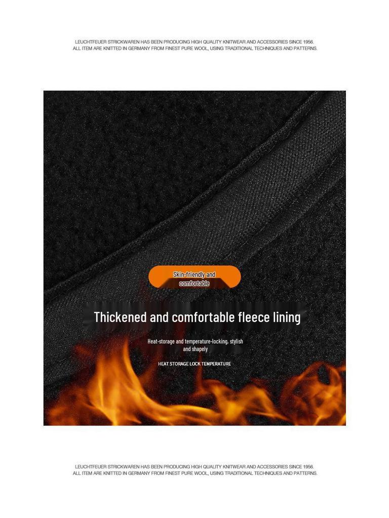 Thickened Windproof Duckbill Cap: Warm Earmuff Baseball Hat for Middle-Aged & Elderly - Ideal for Autumn & Winter Outdoors