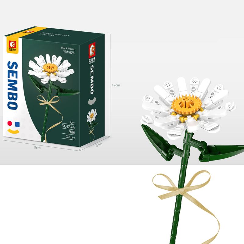 Blocuri de construcție Buchet de flori eterne compatibile cu blocuri de construcție asamblate Lego Jucării Pentru