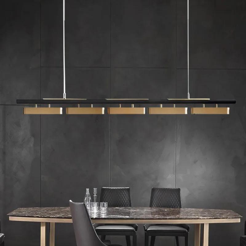 Nordic Light Luxury Restaurant Pendant Light Modern Bar Table Living Room Ceiling Pendant Lamp Table Home Decoration LED Lights