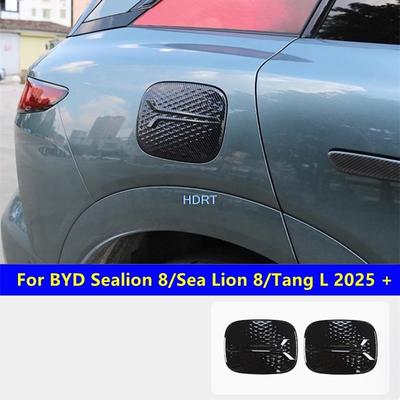 For BYD Sealion 8/Sea Lion 8/Tang L 2025 + Car Style Accessories Exterior Sticker Oil Fuel Tank Electric Box Charging Port Cover