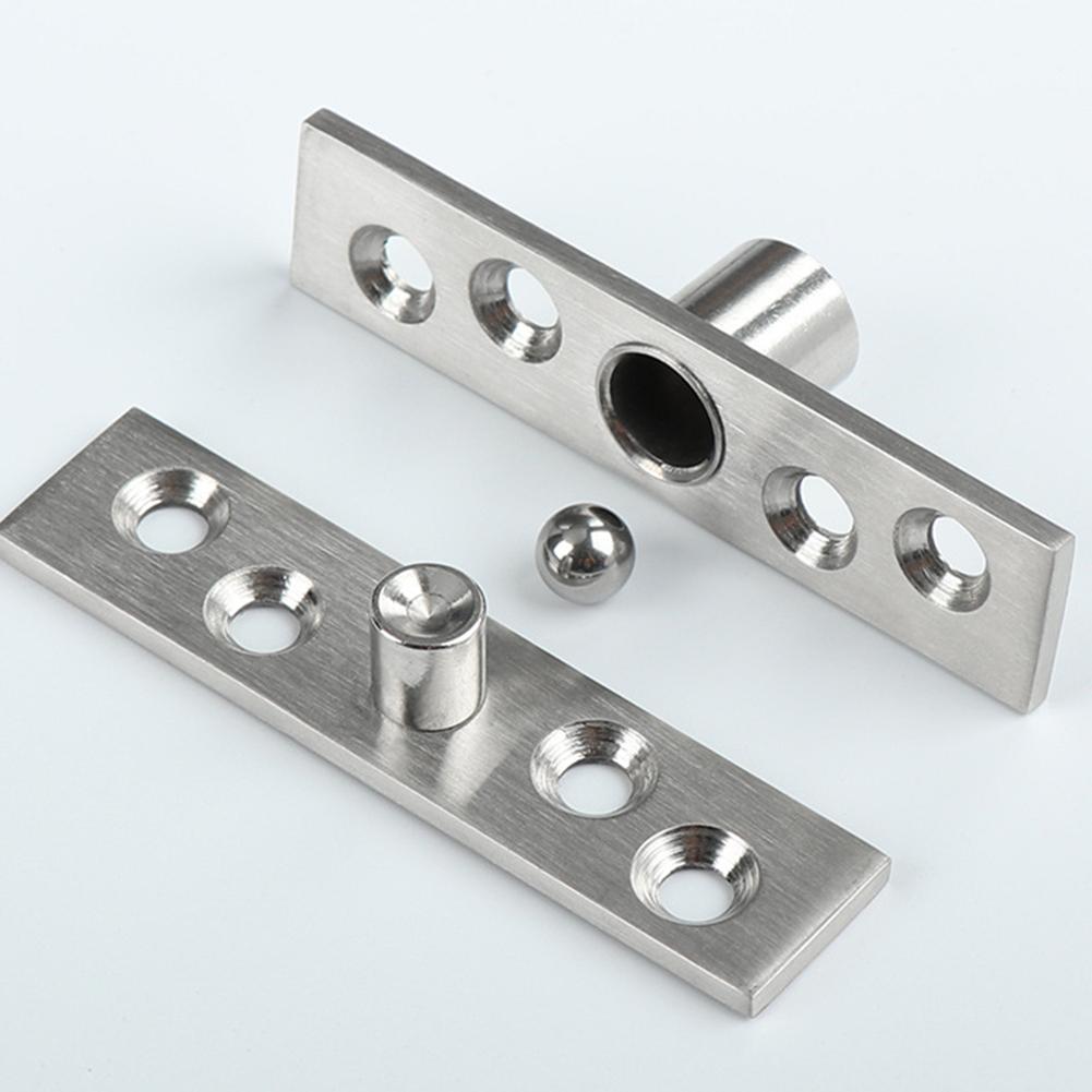 Stainless Steel Rotating Shaft Hinge Upper And Lower Hinge Heavy Duty Positioning Shaft Hinge Wooden Door Hinge Hardware