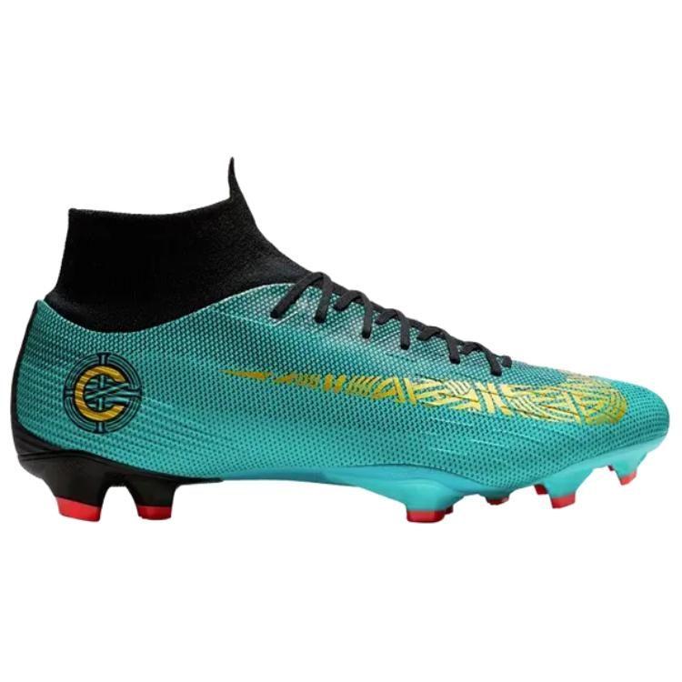 Nike Mercurial Superfly 6 FG Firm Ground Soccer Shoes Men's Cyan AJ3550-390