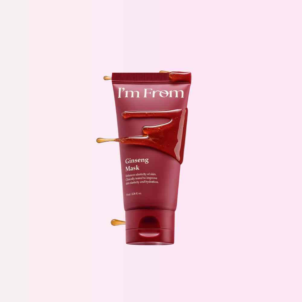I'M FROM Ginseng Mask 70ml Korean Wash-Off Face Mask for Nourishing & Glowing Skin