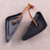 Pair Side Turn Light Triangle Signal Lamp Indicator Blinker DRL Flush Mount for Motorcycle Amber Red