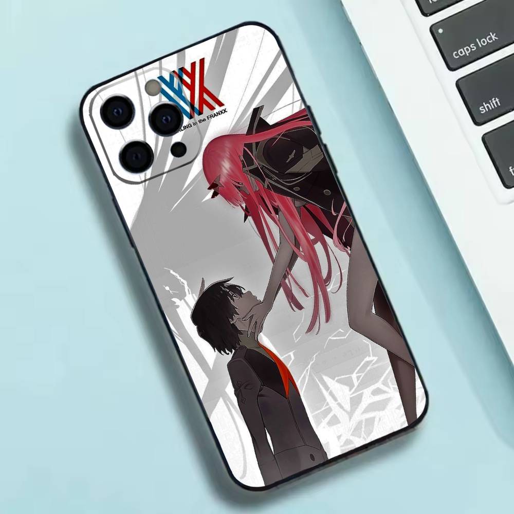 

D-DARLING in the FRANXX Чехол для телефона Силиконовый Мягкий Для IPhone 17 16 15 14 13 12 11 X XR Plus Pro Max Plus iPhone16e