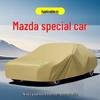 Mazda All-Season Oxford Car Cover: Rainproof, Dustproof, Sun Shade, Heat Insulation.